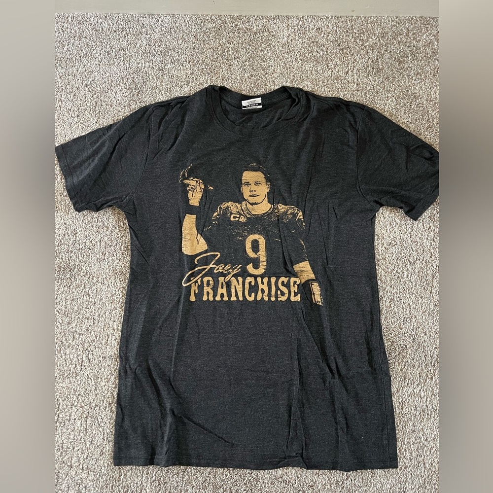 Cincinnati Bengals Joe Burrow Joey Franchise Tshirt